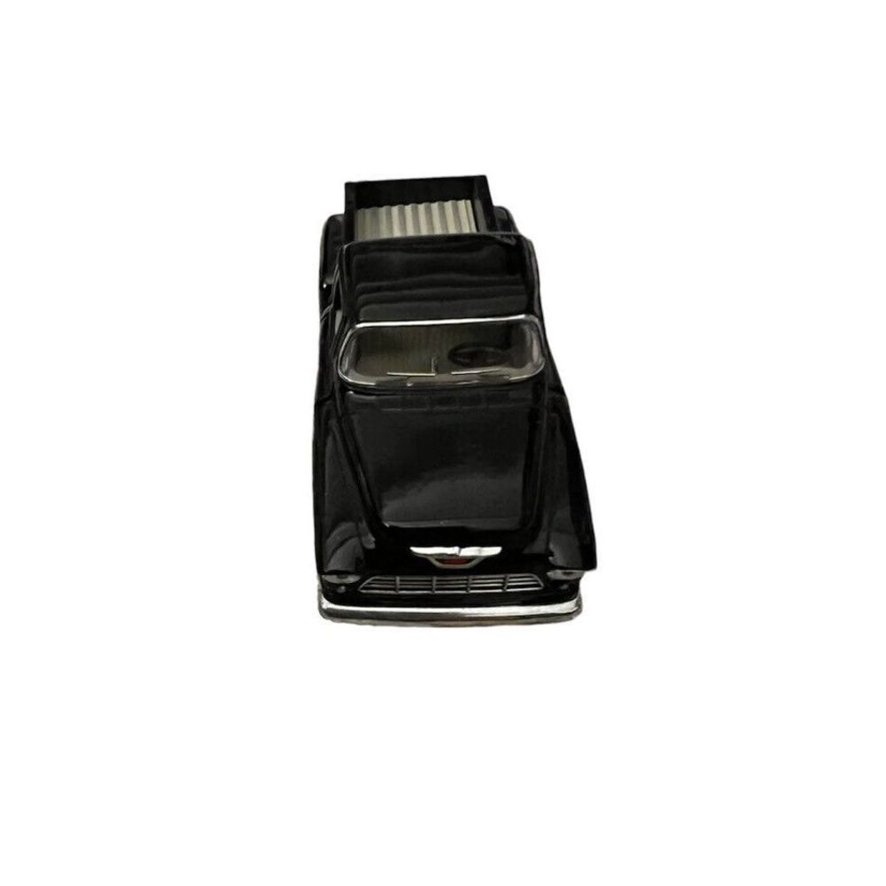 Black 1955 Chevy Toy Truck by Kinsmart Collector